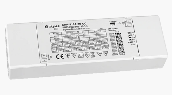 LED Converter SRP 36W 350mA-1050mA ZigBee 3.0