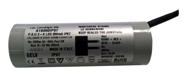 LED Converter 11W 350mA ON/OFF | IP67