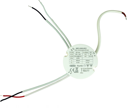 1120009200 LED Converter SRP 9W 350 | 450 | 600 |700mA DALI