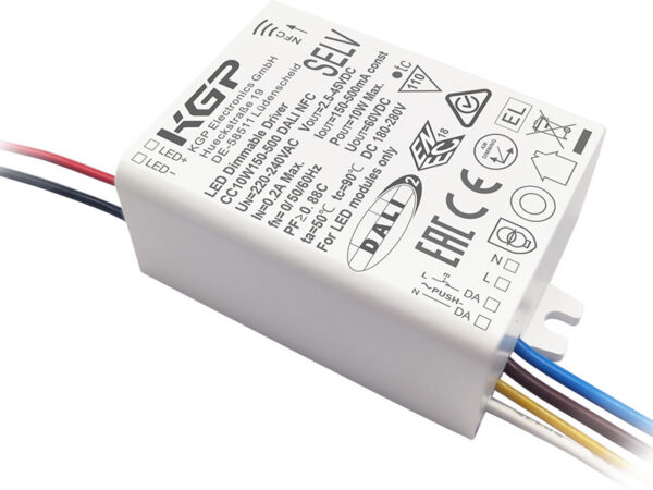 1120010200 LED Converter 10W 150-500mA DALI | TOUCHDIM