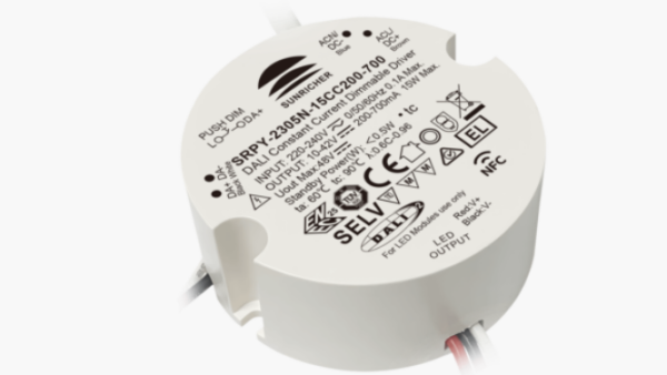 1120015200 LED Converter SRPY 15W 200-700mA DALI2 | TOUCHDIM