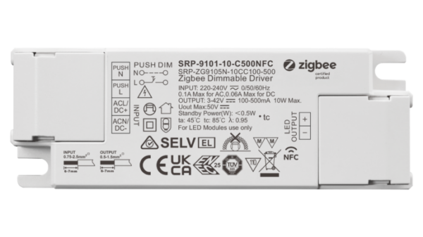 LED Converter SRP 10W 100mA-500mA ZigBee 3.0