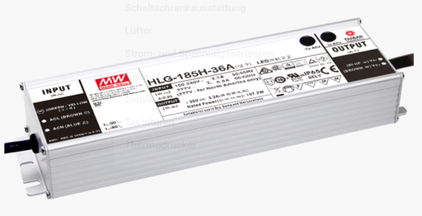1202185600 LED Converter HLG-185H-24A nicht dimmbar IP65