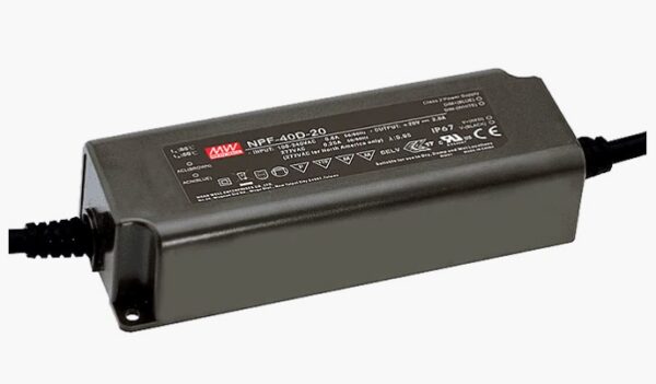 1212040602 LED Converter NPF 40W 1-10V dimmbar IP67