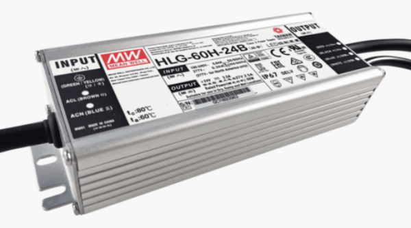 1212060600 LED Converter HLG-60H-24B dimmbar 1-10V IP67