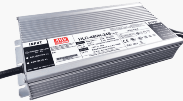 1212480600 LED Converter HLG-480H-24B dimmbar 1-10V IP67