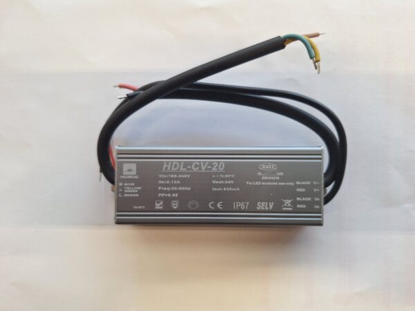 1222020600 LED Converter HDL 20W 24V DALI dimmbar IP67
